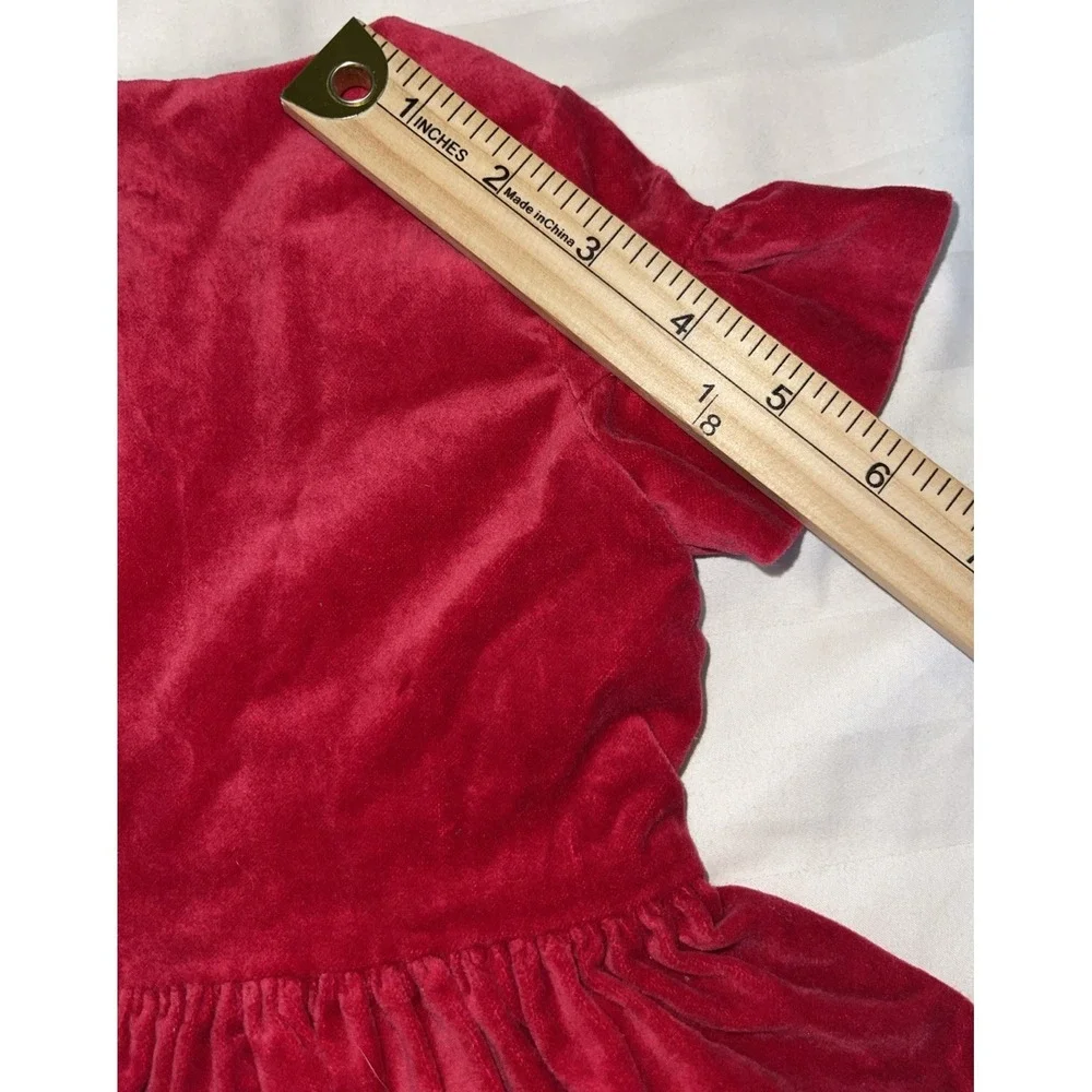 Gymboree Toddler Baby Size 2‎ Red Velvet Party Dress New Without Tags